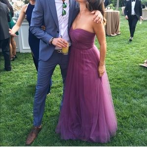 Formal Purple organza gown